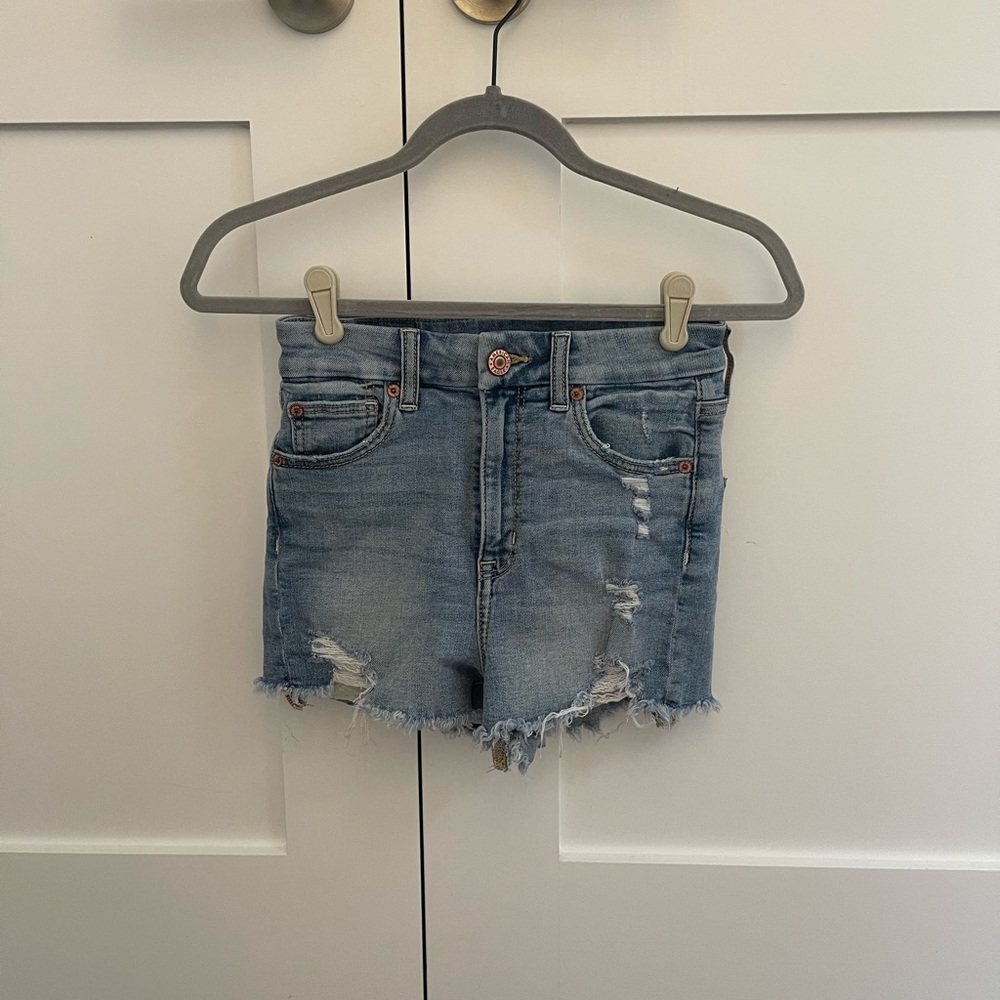 American Eagle Distressed Denim Shorts